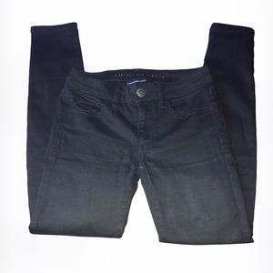 AMERICAN EAGLE OUTFITTERS Next Level Stretch Skinny Mid Rise Denim Jeggings